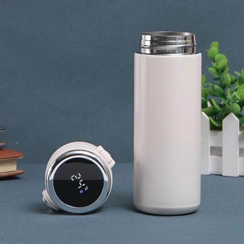 Smart Digital Thermos with Temperature Display