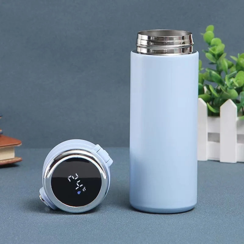 Smart Digital Thermos with Temperature Display
