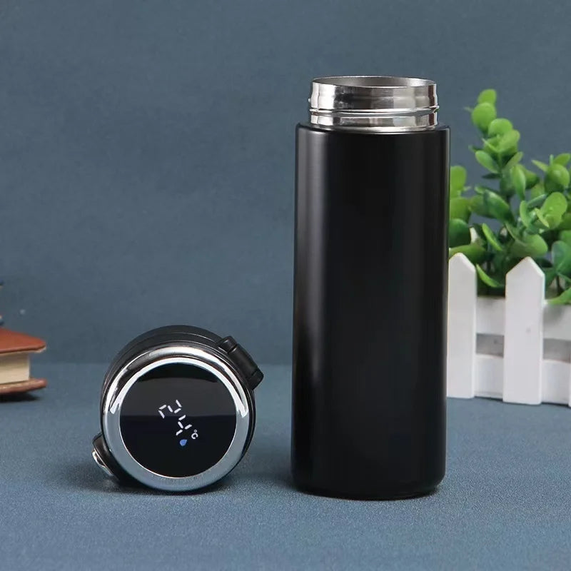 Smart Digital Thermos with Temperature Display